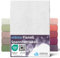 ETÉREA Flanell Bettlaken 150x250cm - 100% Baumwolle - Biber Bettlaken 150x250cm - Bed Sheets Cover Matratzenbezug Leintuch - klassisches Bettlaken ohne Gummi - OEKOTEX Made in Green - Weiss