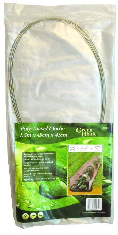 Green Blade BB-GH305 1.5m x 45 x 42cm Poly Tunnel Cloche