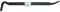 Haromac Nageleisen, Hebeleiesen EXTRA STARK aus geschmiedetem Stahl, 900 x 30 x 16 mm, 24352901