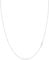 KEZEF Sterling Silver 1.3 mm Cable Chain for Women or Men - 925 Silver Italian Necklace Chain - Hypoallergenic and Tarnish Resistant - 16 Inches | 40 cm