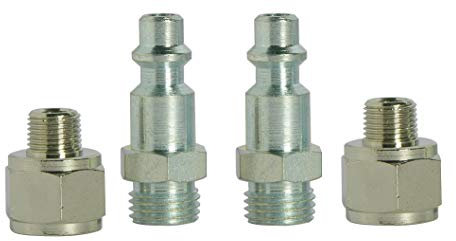 Mecafer Mecadeco 610405 2 Inserts 1/4 m + 2 adaptateurs 1/8M