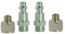 Mecafer Mecadeco 610405 2 Inserts 1/4 m + 2 adaptateurs 1/8M