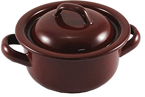 Wurko - Cacerola Esmalete Marrón 16 cm