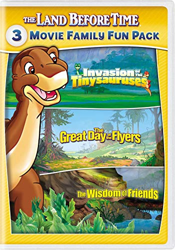 The Land Before Time XI-XIII 3-Movie Family Fun Pack (Invasion of the Tinysauruses / The Great Day of the Flyers / The Wisdom of Friends) [DVD]