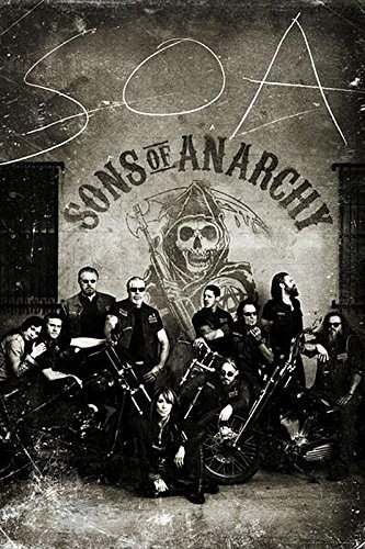 Close Up Sons of Anarchy Poster Vintage (61cm x 91,5cm) + 1 Traumstrand Poster Insel Bora Bora zusätzlich