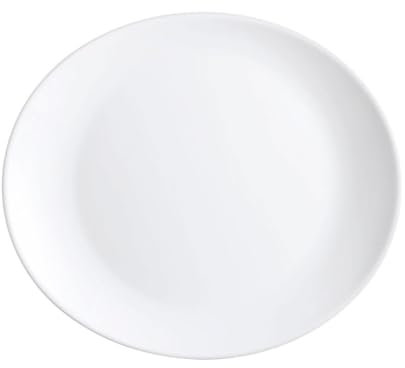 Arcoroc ARC Solutions - Vajilla, Vidrio opalino, Blanco, Steak