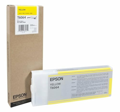 Epson C13T606400 - STYLUS PRO 4800/4880 YELLOW 220ML