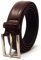 Ashford Ridge Mens 30mm Leder gürtel - Braun Mittlerer