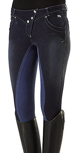 PFIFF Damen 746577 Hose, Blau, 36 EU