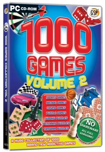 1000 Games Volume 2 (PC CD)