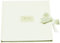 Rössler Papier 1878822004 - Two Hearts - Gebundenes Buch mit Schleife, 192 Seiten, Größe: 21 x 21 cm, weiß
