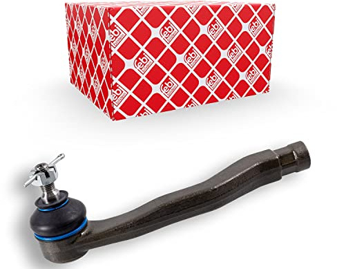 febi bilstein 15502 Spurstangenendstück mit Kronenmutter und Splint, 1 Stück | Kompatibel mit: HONDA CIVIC IV Hatchback, CIVIC IV Stufenheck, CRX II