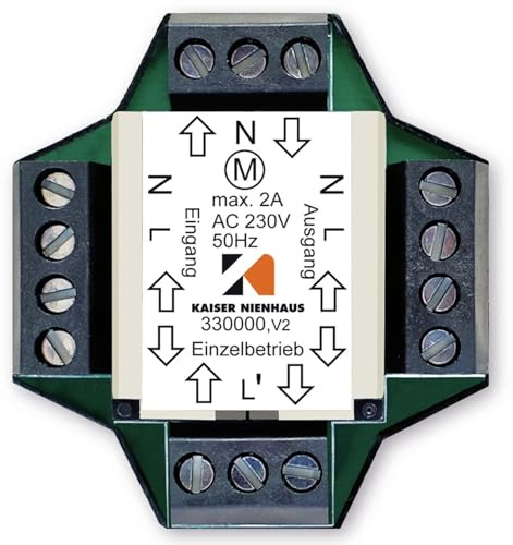 Kaiser Nienhaus Mehrfachsteuerrelais EB 230V f. 2 Motoren 330000
