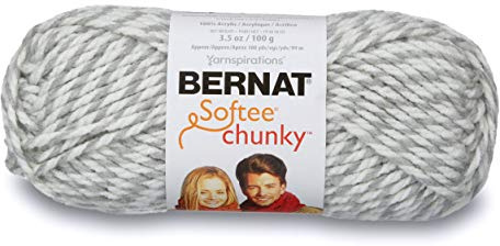 BERNAT SOFTEE CHUNKY -100G- GREY RAGG