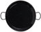 Vaello La Valenciana Honda Chimney Panel Enamelled Steel Sling Pan, 65 cm, Black