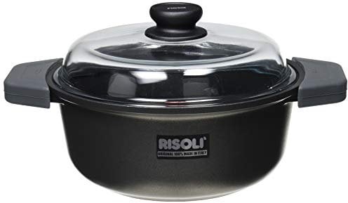 Risolì Casseruola Con Coperchio Induction Antracite 24 cm