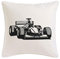 Reifen-Markt Kissenbezug 40x40cm Formel 1 - Schumacher - Rennsport - DTM - TOURENWAGEN aus Mikrofaser in Weiß