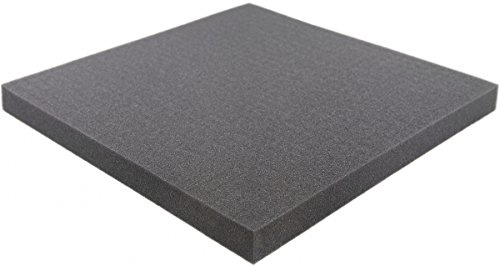 300 mm x 300 mm x 25 mm Rasterschaumstoff Würfelschaum - Feinraster 10 mm