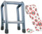 alles-meine.de GmbH 2 TLG. Set: __ Gehhilfe - (Aufblasbar) + Toilettenpapier Rolle - 60. Geburtstag/sechzig und Sexy - Happy Birthday - lustiger Partyartikel - für alte..