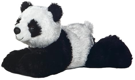 Aurora® Adorable Mini Flopsie™ Mei Mei™ Stuffed Animal - Playful Ease - Timeless Companions - White 8 Inches