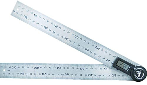 Shinwa Sokutei Digitaler Winkelmesser (mit Haltefunktion) 30 cm (62496) (Import aus Japan)