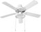Sulion Hook Ventilador de Techo Grande, Blanco