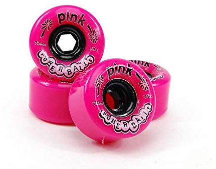Abec11 Pink Powerballs 72mm Roues longboard - 78A