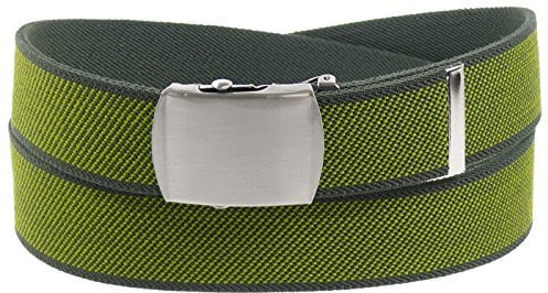 Harrys-Collection Elastischer Stoffgürtel 40mm Breite!, Farben:grün