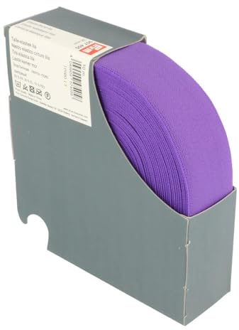 Elastic Waistband 38 mm Lilac