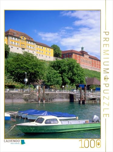 CALVENDO Puzzle Neues Schloss in Meersburg | 1000 Teile Lege-Größe 48 x 64 cm Foto-Puzzle für glückliche Stunden