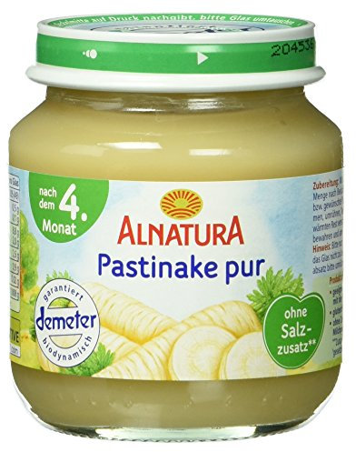 Alnatura Bio Pastinake pur, nach dem 4. Monat, 125 g