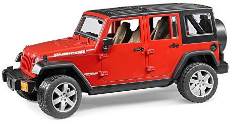 bruder 02525 - Jeep Wrangler Unlimited Rubicon - 1:16 Geländewagen Fahrzeug Auto