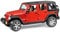 bruder 02525 - Jeep Wrangler Unlimited Rubicon - 1:16 Geländewagen Fahrzeug Auto
