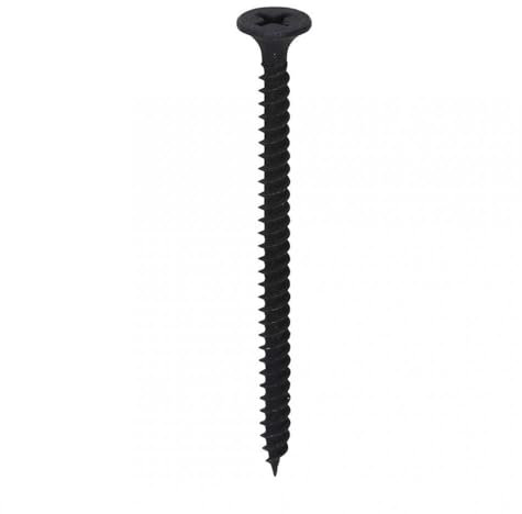 TIMCO PH2 Philips Drywall Screws - 3.5 x 55 - Black - Box of 500
