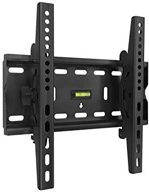 TooQ LP4537T-B, Support à Fixation Murale Inclinable pour Moniteur/TV/LED de 32 à 55, Noir (Import Espagne)