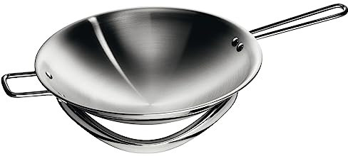 AEG Fusion Wok-Pfanne / Für Induktionskochfelder / mit Trägerring / 21 - 34 cm Durchmesser