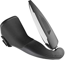 Selle Italia - Specchietto Manubrio Bici da Corsa EYELINK, Carbon Composite Frame, Safety Panoramic Mirror, Nero, Unica