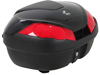 HEPCO&BECKER H&B Motorradtopcase Topcase Journey 52 Liter schwarz/schwarz, Unisex, Tourer, Ganzjährig, Kunststoff