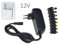 Universal Power Supply 12 V 1.5 A with 8 Male Pins