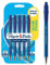 Paper Mate Flexgrip Ultra-Druckkugelschreiber | mittlere Spitze (1,0 mm) | blaue Tinte | 5 Stück