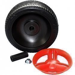 kompatibel mit BIG-Bobby-Car-Fulda Reifen - Breitreifen Rad mit Felge für New Fulda