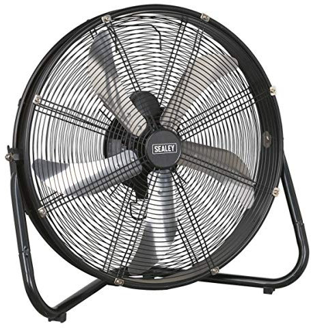 Sealey Hvf20 Industrial High Velocity Floor Fan 20In 230V