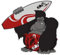 Surfer Aufkleber Sticker Autoaufkleber Gorilla AFFE Surfbrett Fun Lustig