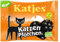 Katjes Katzen Pfötchen Großpackung – Würzig-süßes Lakritz in kleiner runder Form – Herrlich weiche Konsistenz – Natürlich alles Veggie (1 x 500 g)