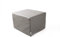SW Bedding Stufenlagerungswürfel mit Bezug Kunstleder Standard grau