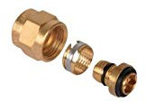 Raccord PER droit à serrage - F 1/2 - Ø 12 mm - Retigripp - Watts industrie