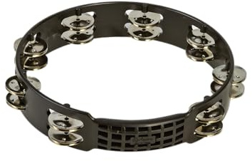 Latin Percussion LPA190 Aspire 10 Inch Tambourine Black