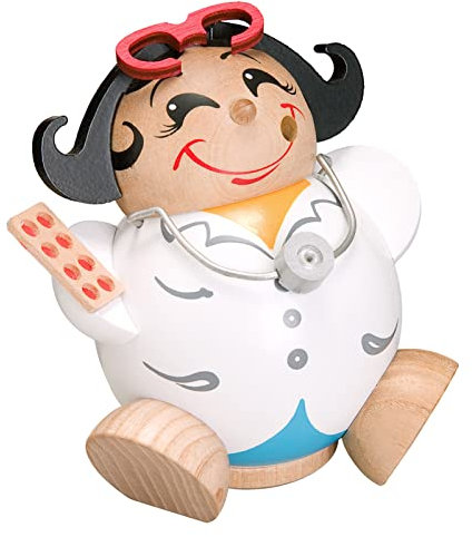 Räuchermann Ärztin 11cm