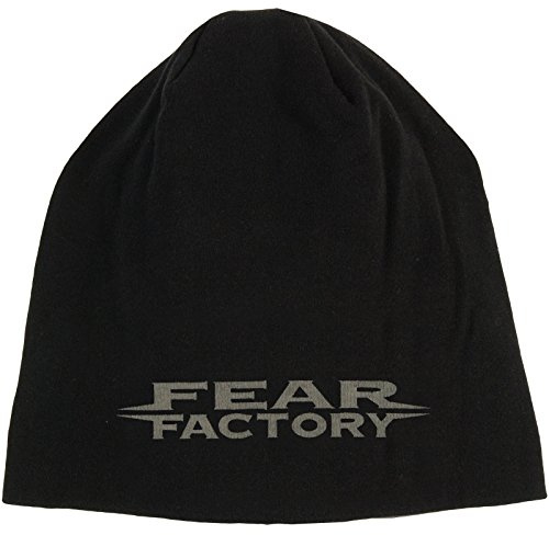 Men's Fear Factory Logo Beanie Black