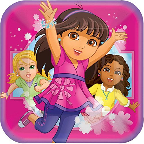 Nickelodeon AMI 5214177 Kinder-Party-Teller, Papier, Mehrfarbig